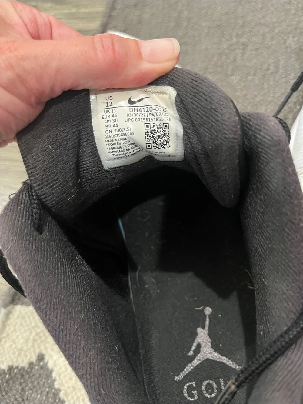 Jordan Golf Shoes High Tops Mens 12